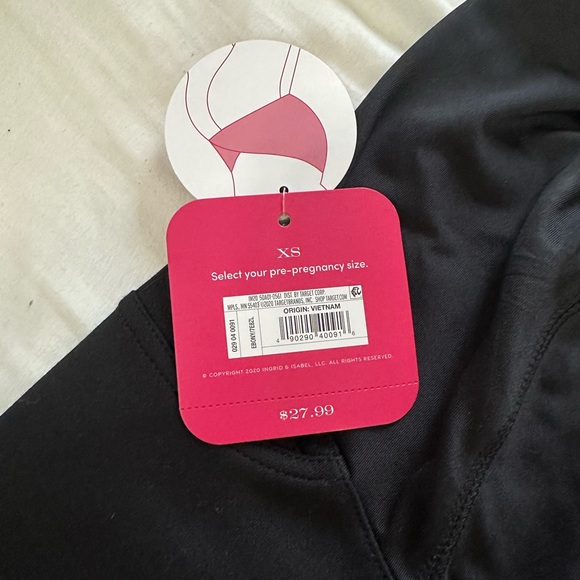 Isabel Black Maternity Pants - Picture 2 of 3